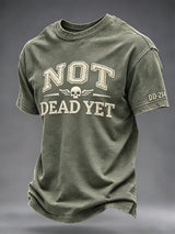Men's Retro Print Short-Sleeve T-Shirt
