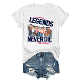 Legends Never Die Dodgers Tee
