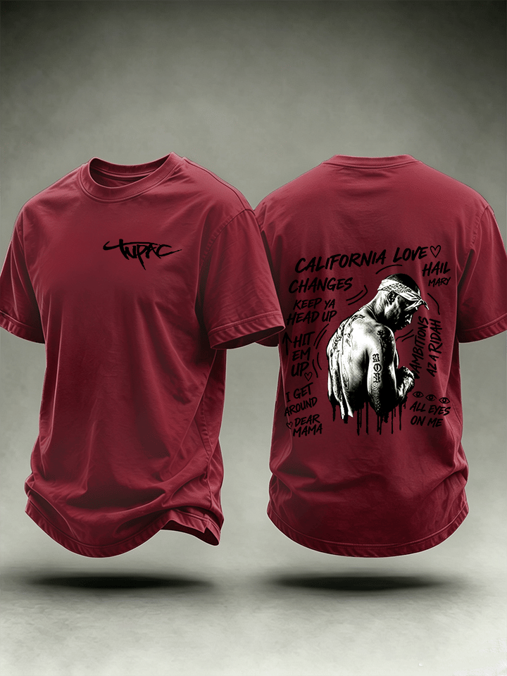 Men's Old School Rap Culture  Iconic Hip Hop Legend Tee
