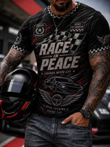 Men's Racing Print T-shirt