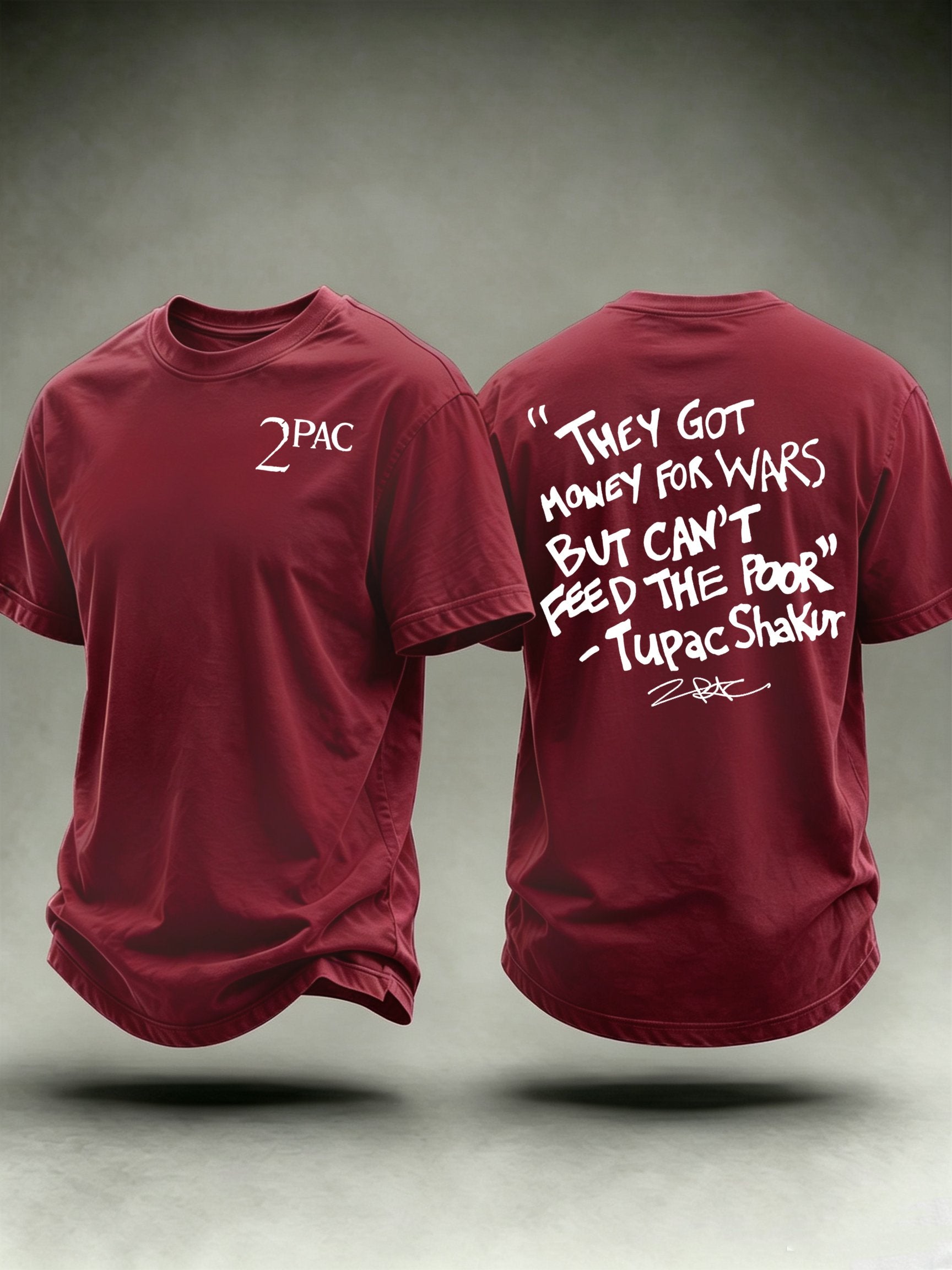 Men's They Got Money For Wars But Can't Feed The Poor Tee