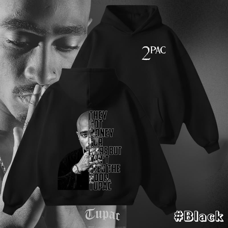 Unisex 2Pac Rapper Hoodie