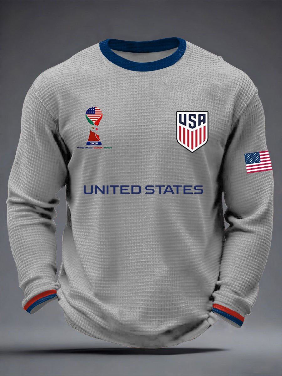 Men's USA Soccer Supporter Print T-Shirt