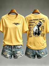 Women's Old School Rap Culture Iconic Hip Hop Legend Tee