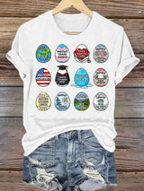 Women's  Spring Easter FDT Subtle Hidden Message T-shirt