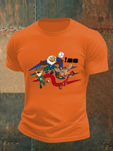Men's  2026 World Cup Soccer Mascot printed  T-shirt