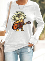 Women's Casual Printed Sweatshirt