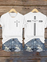 Women'S Casual Faith Short Sleeve T-Shirt