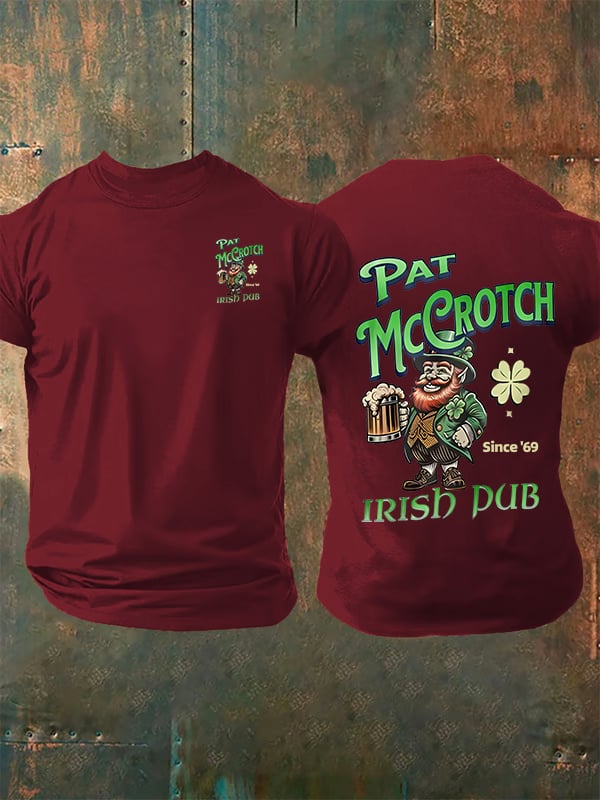 Men's  Pat McCrotch Irish Pub since '69  Print  T-Shirt