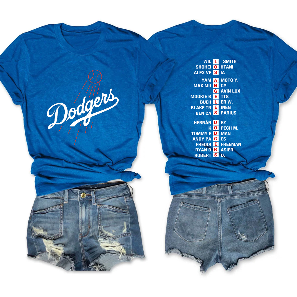 Dodger Baseball Tee