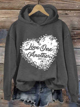 Women's Love One Another Print Sweatshirt