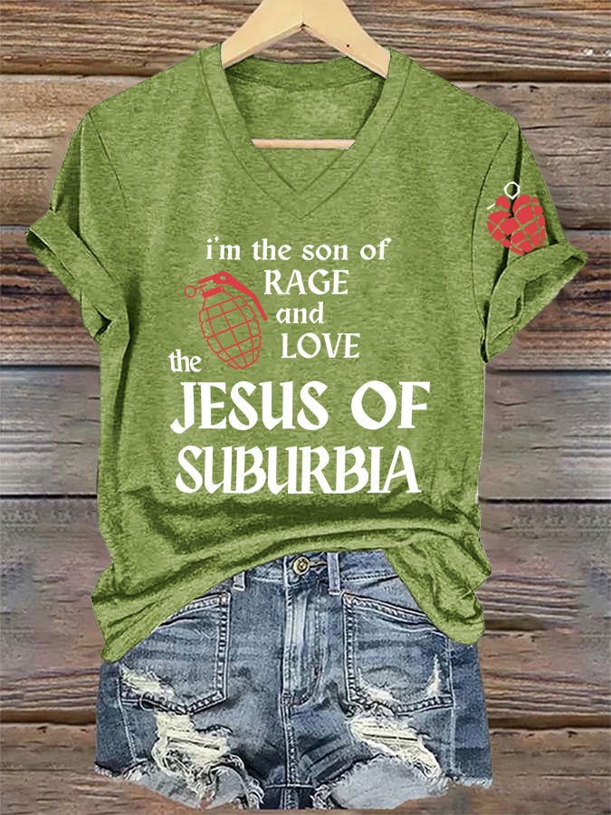 Women's Rock Band Print T-shirt