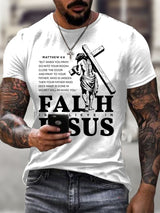 🔥Buy 3 Get 15% Off🔥Men's Jesus Faith T-Shirt