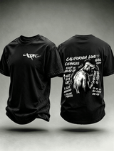 Men's Old School Rap Culture  Iconic Hip Hop Legend Tee