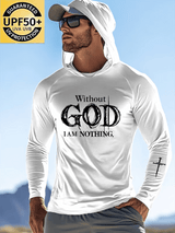 🔥Buy 3 Get 15% Off🔥Men's Faith Outdoor Sun Protection Breathable Cool Hooded Sun Protection Long Sleeve Top