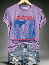 Women's Vintage Protect Our Parks T-Shirt