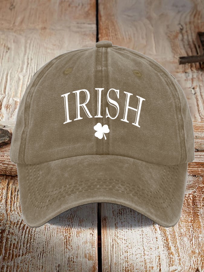 St. Patrick's Day Lucky Shamrock Baseball Cap