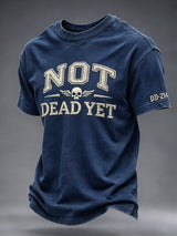 Men's Retro Print Short-Sleeve T-Shirt