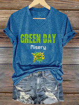 Women's Casual Printed Short-Sleeve T-Shirt
