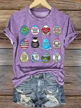 Women's  Spring Easter FDT Subtle Hidden Message T-shirt