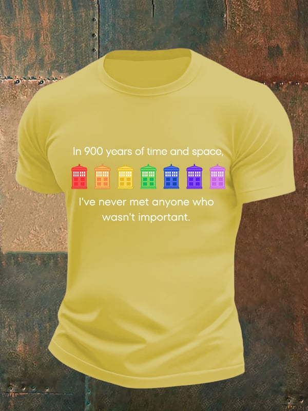 Men's Pride Rainbow Police Box , LGBT Pride Month T-shirt