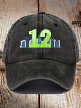 Unisex Rugby Print Hat