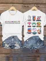 Women's  You are safe with me Printed T-Shirt