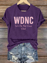 Women's  Retro Funny Proud Member Of Club Menopause Perimenopause Print T-Shirt