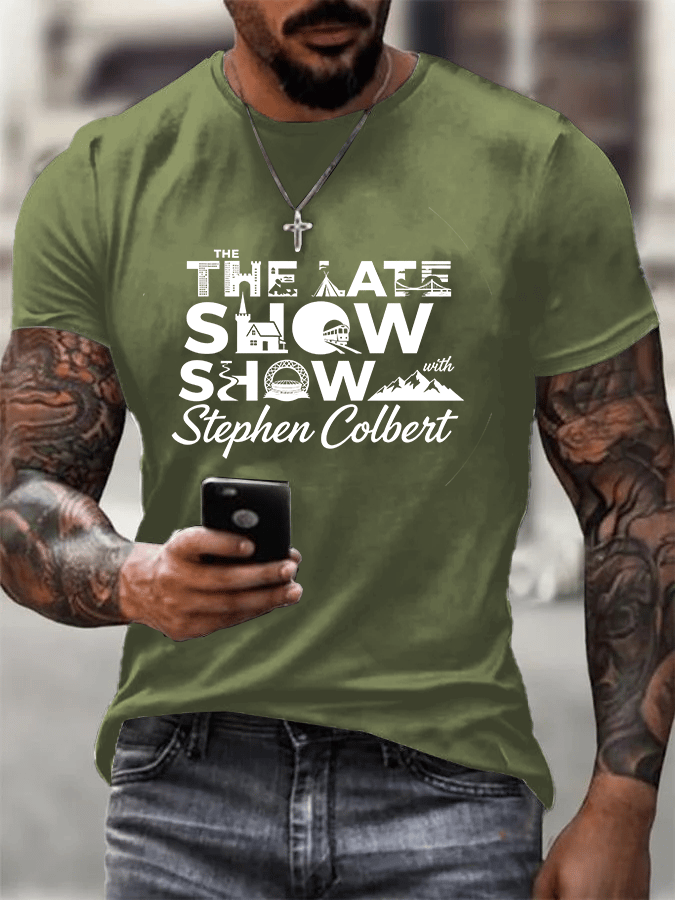 🔥Buy 3 Get 15% Off Men's Retro Last Show Print T-Shirt