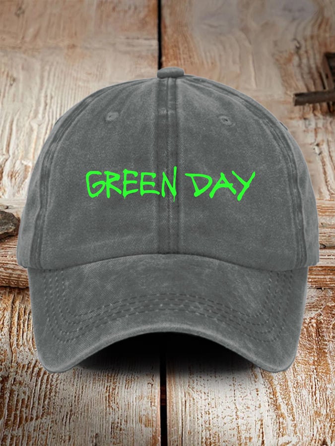 Unisex Rock Band Print Baseball Cap