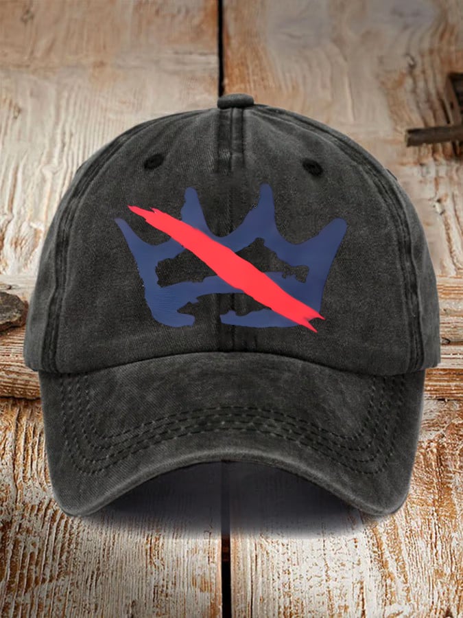 Unisex  America has no kings Printed Casual  Hat