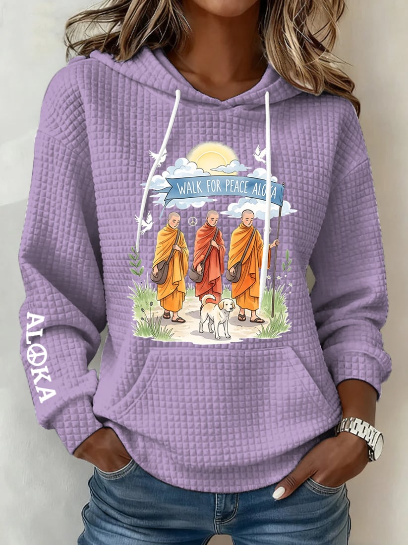 Women's Walk For Peace  Art Print Sweatshirt