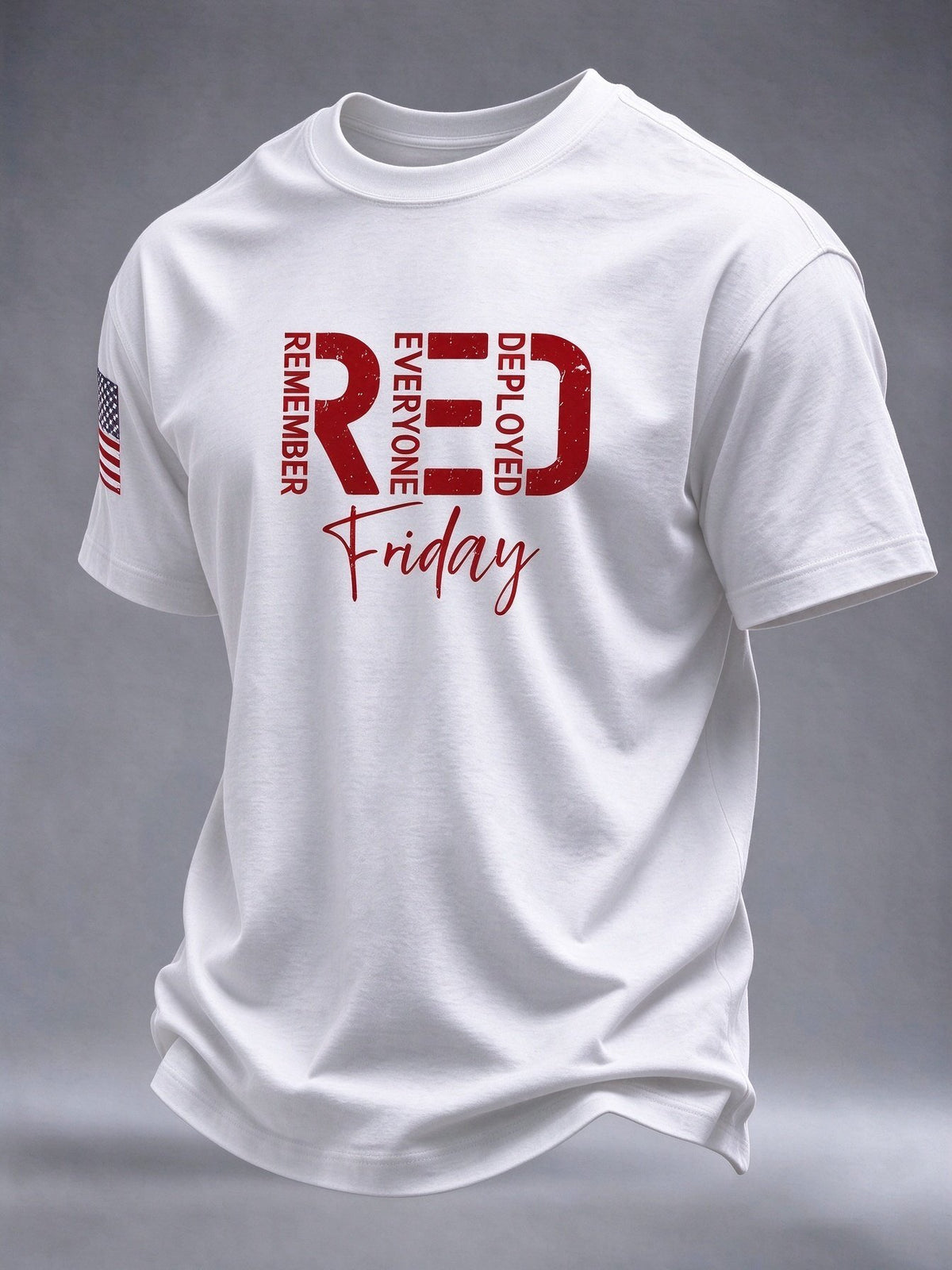 Men's Red Friday Casual T-Shirt
