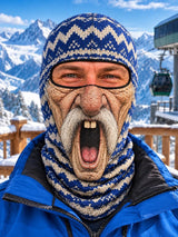 Funny And Wacky Ski Full-Face Balaclava Hood