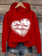 Women's Love One Another Print Sweatshirt