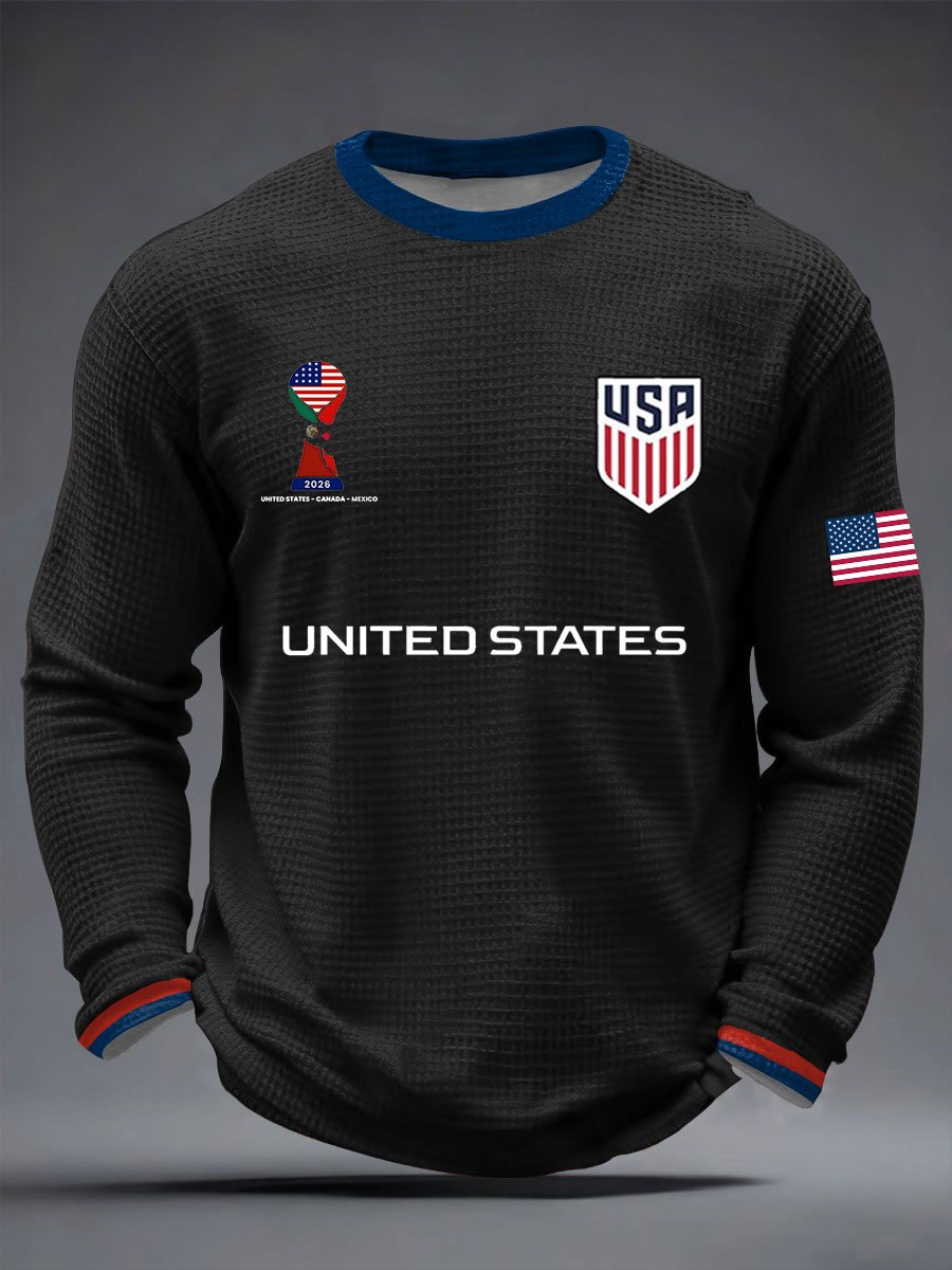 Men's USA Soccer Supporter Print T-Shirt