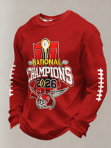 Men's Football Print T-Shirt