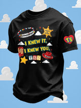 Men's Retro I Knew It Print T-Shirt