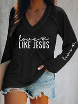 Women's  Hearts Print T-Shirt