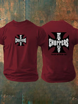 Men's  West Coast Choppers-Inspired Paul Tribute  Print  T-Shirt