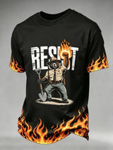 Men's United States Forest Service Print Casual T-Shirt