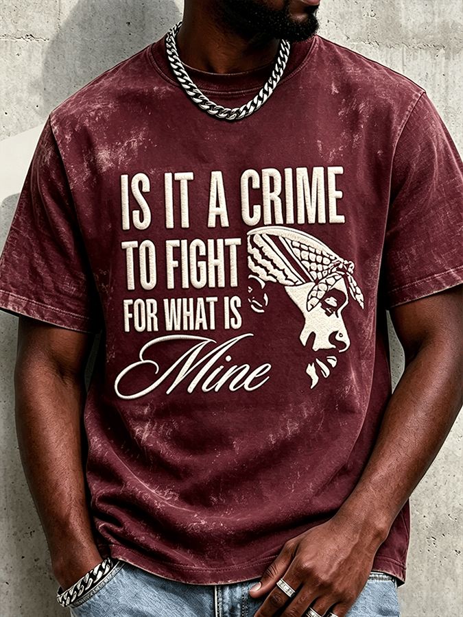Men's Retro Rap Star Comfortable T-Shirt
