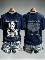Women's  Vintage Signature Graphic Memorial T- Shirt