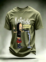 Men's Kornholio Nu-Metal Cartoon Pop Culture T-Shirt