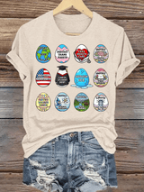 Women's  Spring Easter FDT Subtle Hidden Message T-shirt
