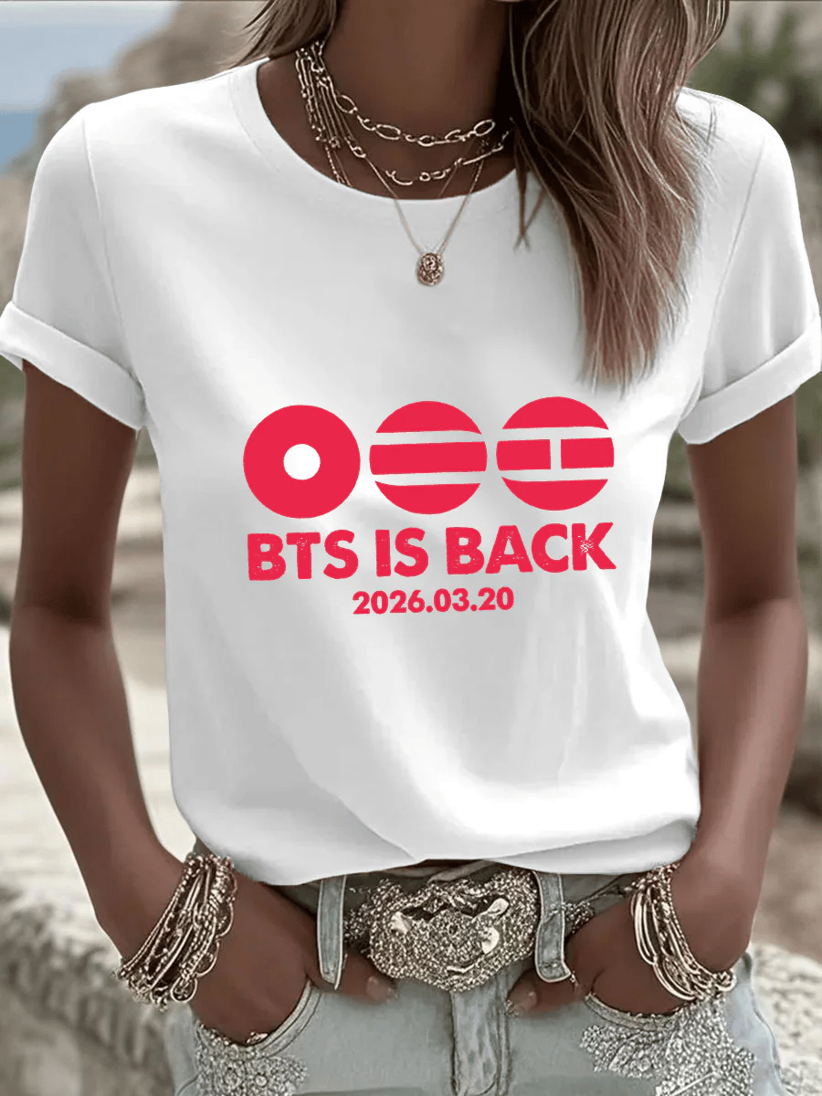 Women's Leisure Print T-Shirt