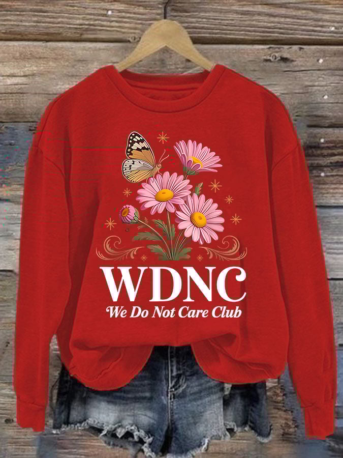 Women's  Retro Funny Proud Member Of Club Menopause Perimenopause Print  Sweatshirt