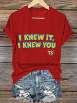 Women's Casual Print Short-Sleeve T-Shirt