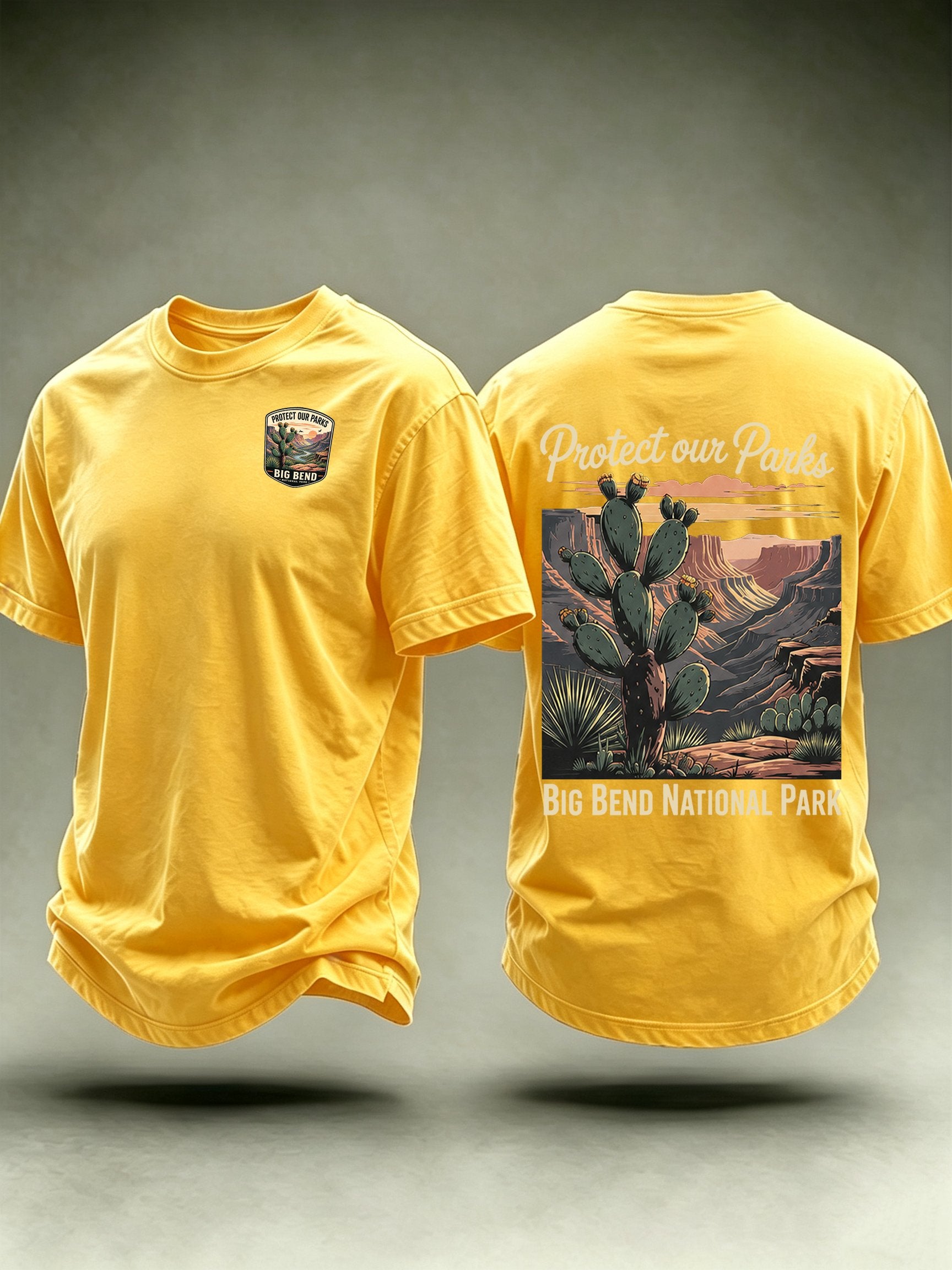 Men's  Protect our Parks - Big Bend National Park T-Shirt