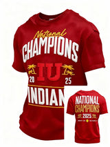 Men's Football Print Short-Sleeve T-Shirt